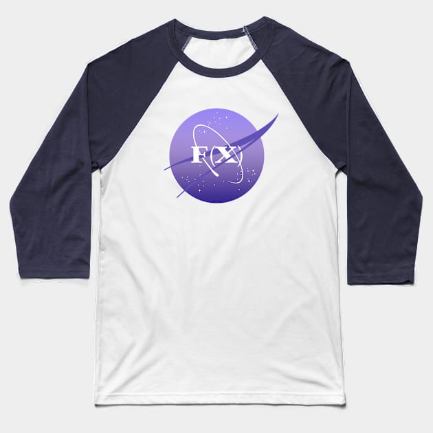 F(X) (NASA) Baseball T-Shirt by lovelyday